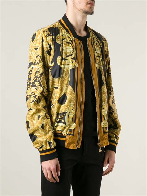 versace jacket men's sale|versace bomber jackets for men.